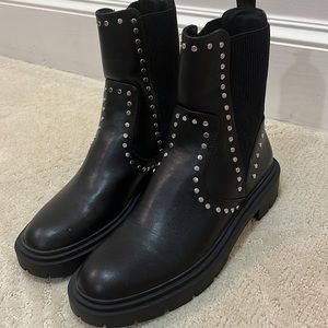 Zara studded boots